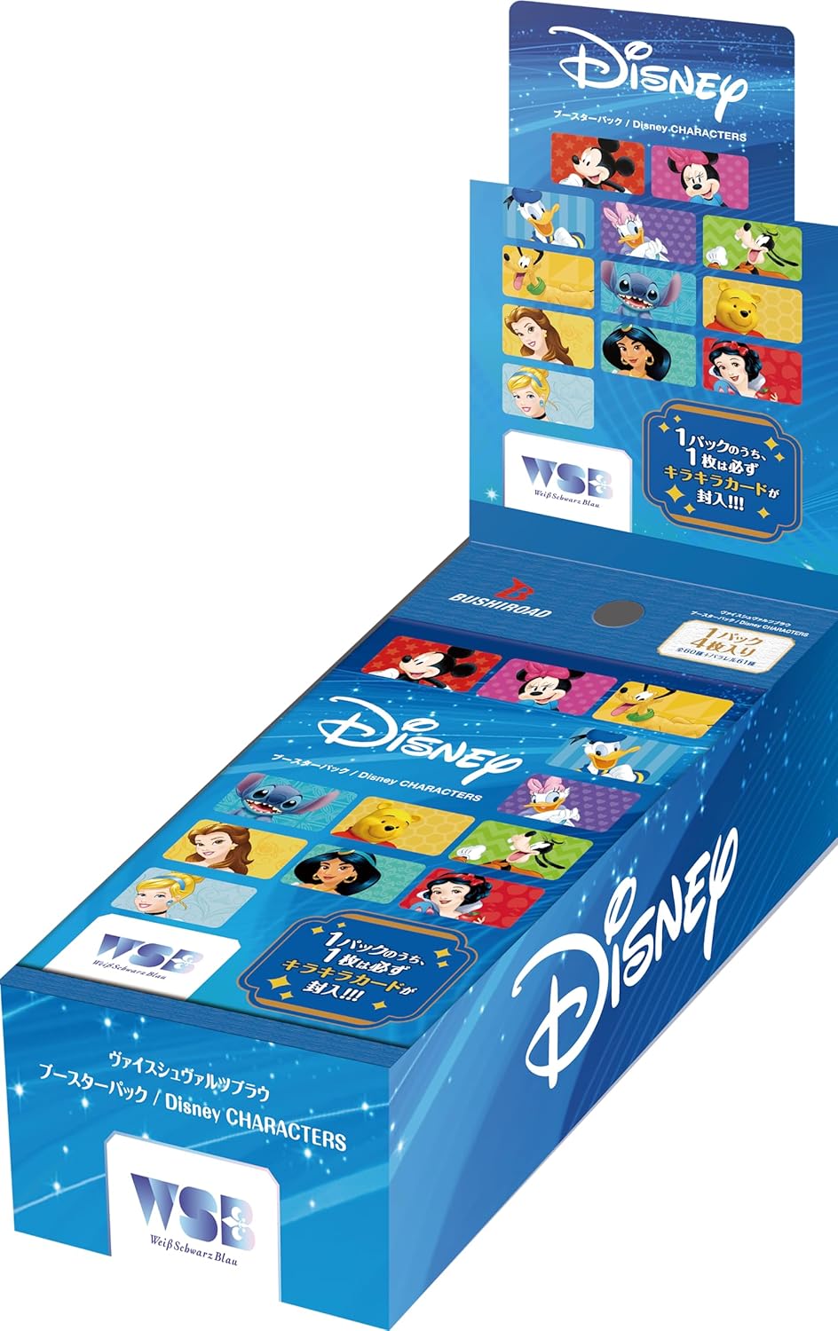 Weiss Schwarz Blau Disney Characters Booster Box Sealed New