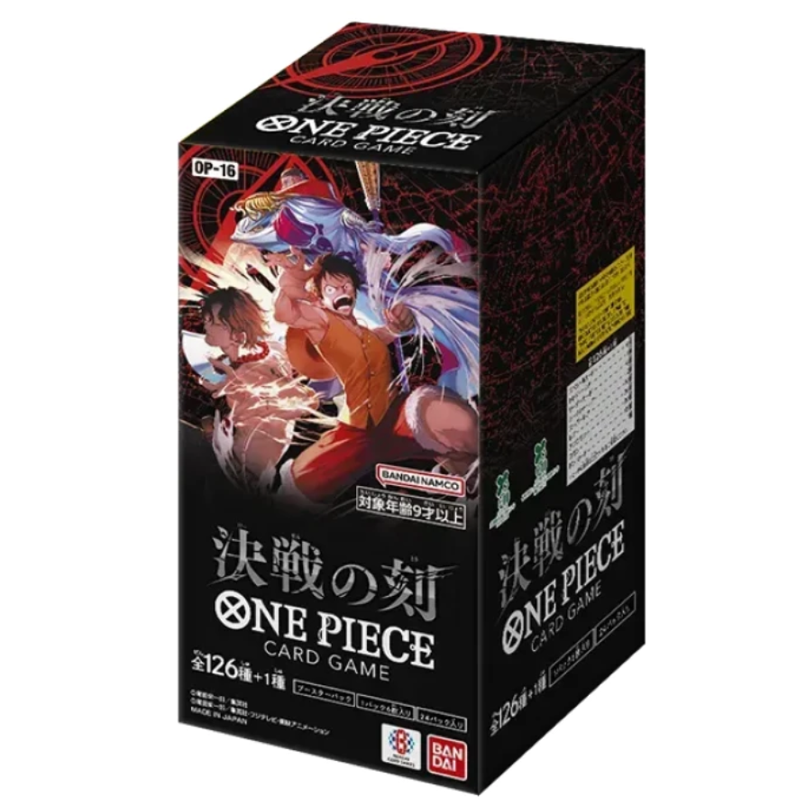 One Piece TCG: OP-16 Time of Battle Booster Box Japanese Factory Sealed