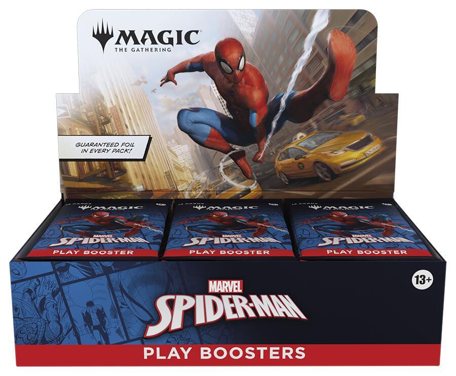 MTG Marvel Spider-Man Play Booster Box Sealed New