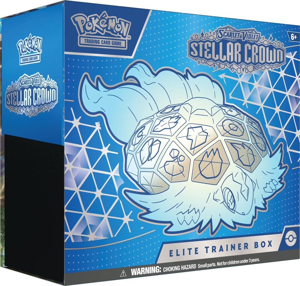 Pokemon TCG Stellar Crown ETB Center Exclusive Sealed New