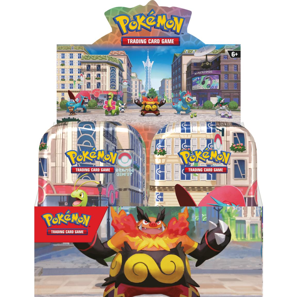 Pokemon TCG: Lumiose City MINI TIN DISPLAY BOX Factory Sealed 10x Tins