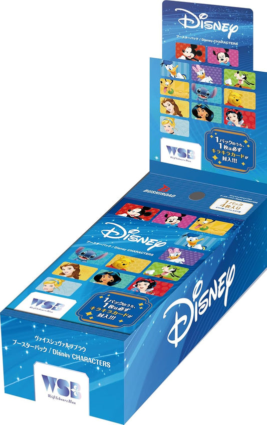 Weiss Schwarz Blau Disney Characters Booster Box Sealed New