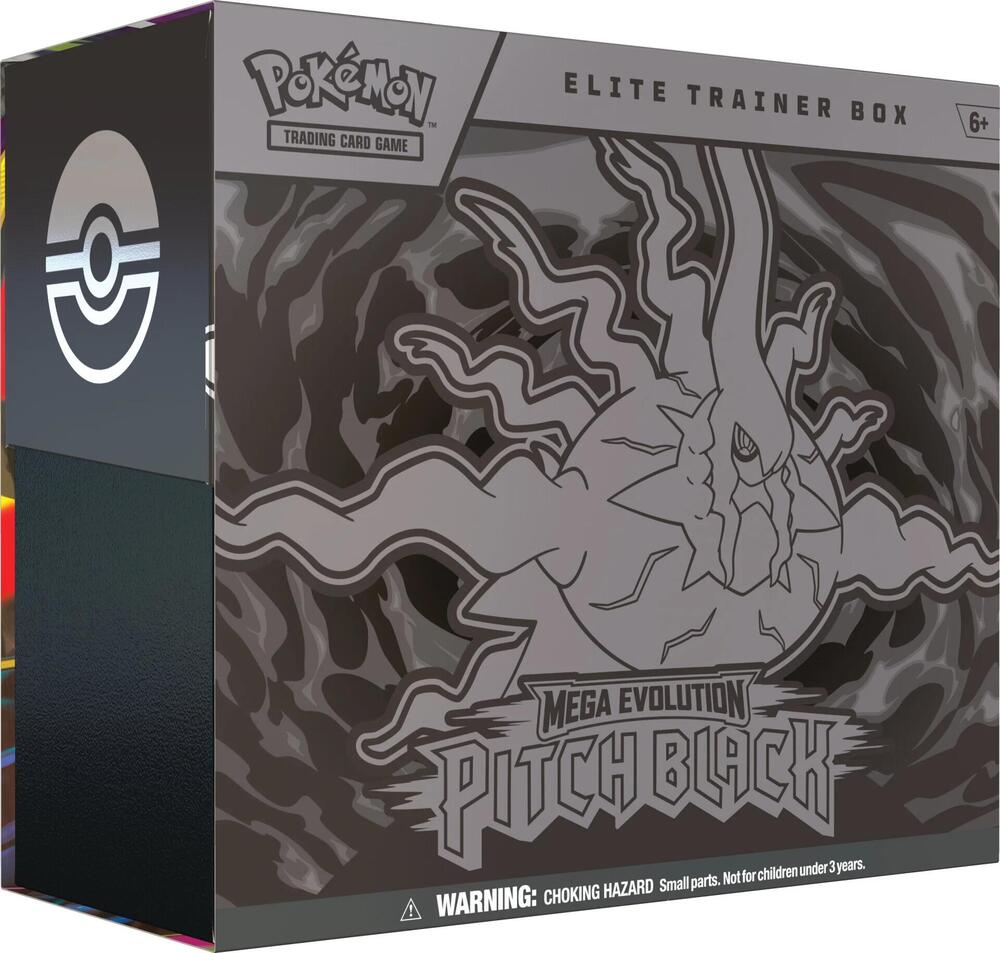 Pokemon TCG: Pitch Black (Mega Evolution) Elite Trainer Box (ETB)