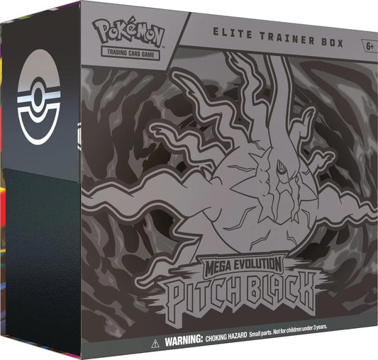 Pokemon TCG: Pitch Black (Mega Evolution) Elite Trainer Box (ETB)