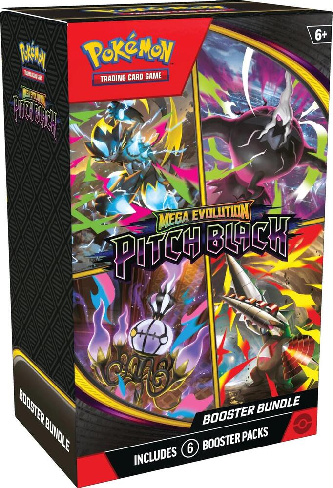 Pokemon TCG: Pitch Black (Mega Evolution) Booster Bundle